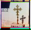 Обратная сторона креста в Бородинской церкви. Бородино. 1911

Репродукция №20394.